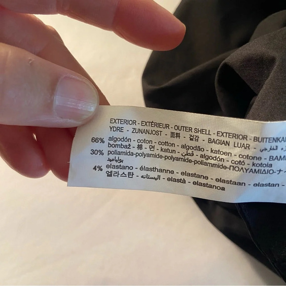 NWT Zara One Sleeve Black Crop Top Size Large - Picture 11 of 12